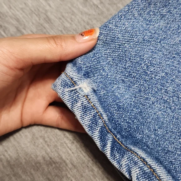 RARE!! Vintage 90's X-AM Brand High Rise Tapered Leg "Mom" Fit Light Wash Jeans - Picture 13 of 15